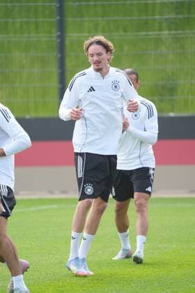 Nick Woltemade Germany Germany, 9 Herzo Base 03 06 2025 Training German national team Nations League final round, preparation, Home Ground, HerzoBase, World of Adidas, Herzogenaurach
