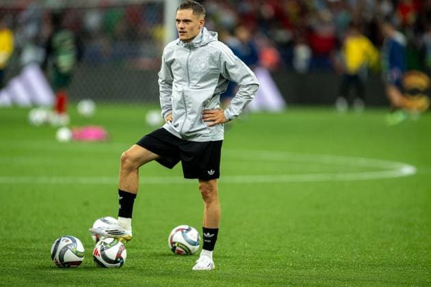 Florian Wirtz Germany, 17 , GER, Germany vs Portugal, Football, UEFA, Nations League, Semi-final, 2024 2025 season, 04 06 2025, GER, Germany vs Portugal, Football, UEFA, Nations League, Semi-final, 2024 2025 season, 04 06 2025 Munich Copyright: xEibner-Pressefotox EP_EER