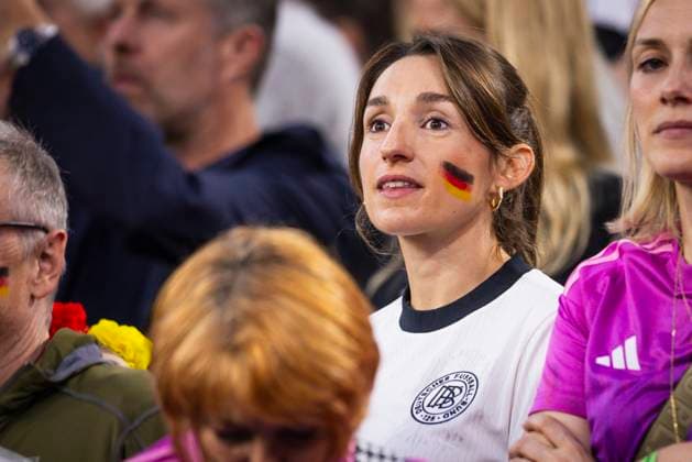 Munich, Germany 06th Jun 2025 Julian Nagelsmann s girlfriend Lena Wurzenberger Germany Portugal Germany Portugal 04 06 2025