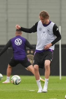 Nick Woltemade Germany Germany, 11 Herzo Base 06 06 2025 German national team Nations League final round, preparation, Home Ground, HerzoBase, World of Adidas, Herzogenaurach