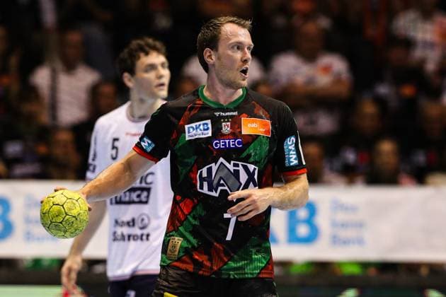 Felix Claar SC Magdeburg,7 Handball Bundesliga Season 2024 2025 SC Magdeburg vs SG Flensburg Handewitt at the GETEC Arena in Magdeburg Action,Handball,Germany,04 06 2025