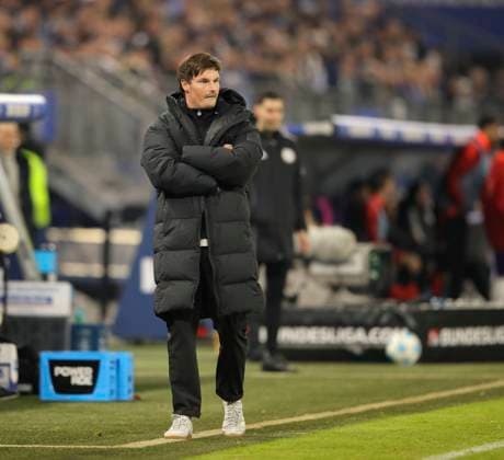 Photo Coach Merlin Polzin HSV Soccer 2 Liga , 25 Matchday on Sat 08 03 2025 Hamburger SV Fortuna Düsseldorf 4 1