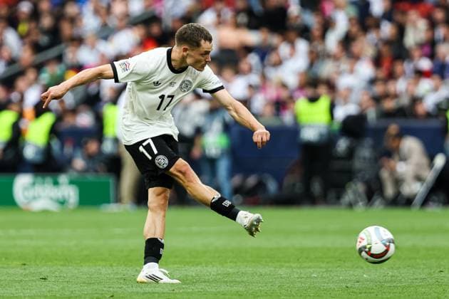 Florian Wirtz Germany, 17 GER, Germany vs France, Football, UEFA, Nations League, Place3, Season 2024 2025, 08 06 2025 GER, Germany vs France, Football, UEFA, Nations League, Place3, Season 2024 2025, 08 06 2025 Stuttgart Copyright: xEibner-Pressefoto RogerxBuerkex EP_RBE