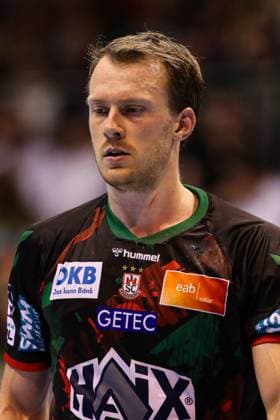 Felix Claar SC Magdeburg,7 Handball Bundesliga season 2024 2025 SC Magdeburg vs SG Flensburg Handewitt at the GETEC Arena in Magdeburg single picture,action,handball,Germany,04 06 2025
