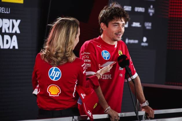 F1 - CANADIAN GRAND PRIX 2025 LECLERC Charles (mco), Scuderia Ferrari SF-25, portrait during the Formula 1 Pirelli Grand Prix du Canada 2025, 10th round of the 2025 FIA Formula One World Championship, WM, Weltmeisterschaft from June 14 to 16, 2025 on the Circuit Gilles Villeneuve, in MontrÃ al, Canada - MontrÃ alCanada  Copyright: xEricxAlonsox