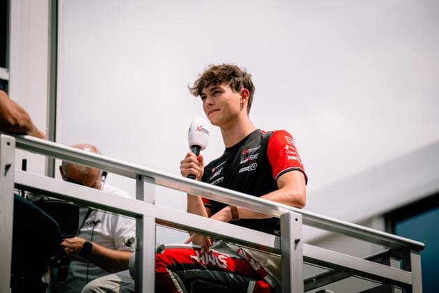 F1 - CANADIAN GRAND PRIX 2025 BEARMAN Ollie Oliver (gbr), Haas F1 Team VF-25, portrait during the Formula 1 Pirelli Grand Prix du Canada 2025, 10th round of the 2025 FIA Formula One World Championship, WM, Weltmeisterschaft from June 14 to 16, 2025 on the Circuit Gilles Villeneuve, in MontrÃ al, Canada - MontrÃ alCanada  Copyright: xALBERTOxVIMERCATIx