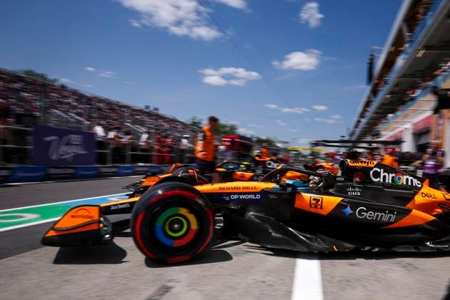 F1 - CANADIAN GRAND PRIX 2025 81 PIASTRI Oscar (aus), McLaren F1 Team MCL39, action during the Formula 1 Pirelli Grand Prix du Canada 2025, 10th round of the 2025 FIA Formula One World Championship, WM, Weltmeisterschaft from June 14 to 16, 2025 on the Circuit Gilles Villeneuve, in MontrÃ al, Canada - MontrÃ alCanada  Copyright: xEricxAlonsox