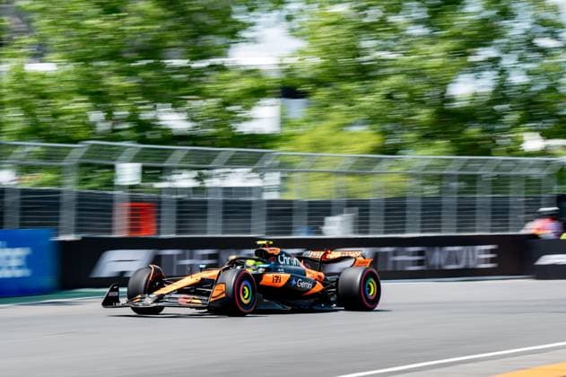 F1 - CANADIAN GRAND PRIX 2025 04 NORRIS Lando (gbr), McLaren F1 Team MCL39, action during the Formula 1 Pirelli Grand Prix du Canada 2025, 10th round of the 2025 FIA Formula One World Championship, WM, Weltmeisterschaft from June 14 to 16, 2025 on the Circuit Gilles Villeneuve, in MontrÃ al, Canada - MontrÃ alCanada  Copyright: xALBERTOxVIMERCATIx