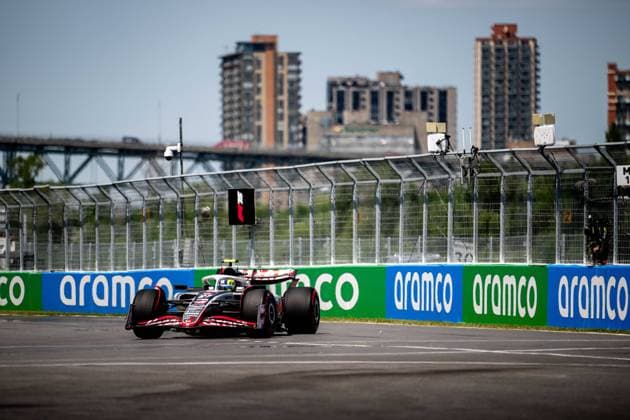 F1 - CANADIAN GRAND PRIX 2025 87 BEARMAN Ollie Oliver (gbr), Haas F1 Team VF-25 Ferrari, action during the Formula 1 Pirelli Grand Prix du Canada 2025, 10th round of the 2025 FIA Formula One World Championship, WM, Weltmeisterschaft from June 14 to 16, 2025 on the Circuit Gilles Villeneuve, in MontrÃ al, Canada - MontrÃ alCanada  Copyright: xALBERTOxVIMERCATIx