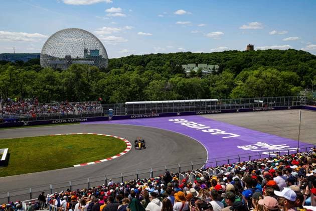 F1 - CANADIAN GRAND PRIX 2025 81 PIASTRI Oscar (aus), McLaren F1 Team MCL39, action during the Formula 1 Pirelli Grand Prix du Canada 2025, 10th round of the 2025 FIA Formula One World Championship, WM, Weltmeisterschaft from June 14 to 16, 2025 on the Circuit Gilles Villeneuve, in MontrÃ al, Canada - MontrÃ alCanada  Copyright: xFLORENTxGOODENx