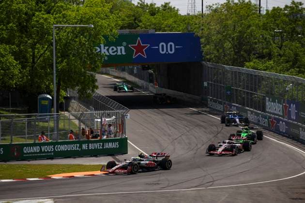 F1 - CANADIAN GRAND PRIX 2025 87 BEARMAN Ollie Oliver (gbr), Haas F1 Team VF-25 Ferrari, action 31 OCON Esteban (fra), Haas F1 Team VF-25 Ferrari, action during the Formula 1 Pirelli Grand Prix du Canada 2025, 10th round of the 2025 FIA Formula One World Championship, WM, Weltmeisterschaft from June 14 to 16, 2025 on the Circuit Gilles Villeneuve, in MontrÃ al, Canada - MontrÃ alCanada  Copyright: xXavixBonillax