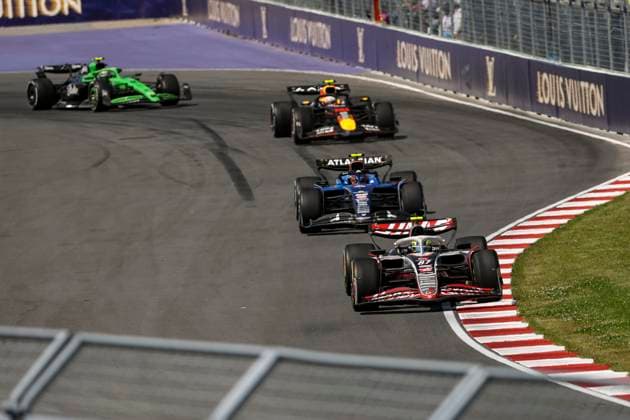 F1 - CANADIAN GRAND PRIX 2025 87 BEARMAN Ollie Oliver (gbr), Haas F1 Team VF-25 Ferrari, action 55 SAINZ Carlos (spa), Williams Racing FW47, action during the Formula 1 Pirelli Grand Prix du Canada 2025, 10th round of the 2025 FIA Formula One World Championship, WM, Weltmeisterschaft from June 14 to 16, 2025 on the Circuit Gilles Villeneuve, in MontrÃ al, Canada - MontrÃ alCanada  Copyright: xXavixBonillax