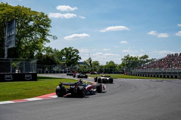 F1 - CANADIAN GRAND PRIX 2025 87 BEARMAN Ollie Oliver (gbr), Haas F1 Team VF-25 Ferrari, action during the Formula 1 Pirelli Grand Prix du Canada 2025, 10th round of the 2025 FIA Formula One World Championship, WM, Weltmeisterschaft from June 14 to 16, 2025 on the Circuit Gilles Villeneuve, in MontrÃ al, Canada - MontrÃ alCanada  Copyright: xALBERTOxVIMERCATIx