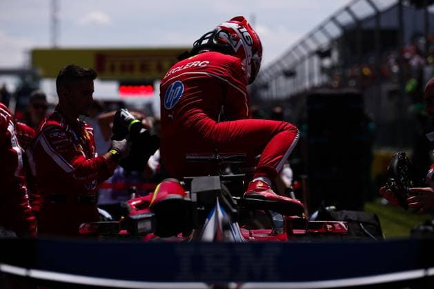 F1 - CANADIAN GRAND PRIX 2025 LECLERC Charles (mco), Scuderia Ferrari SF-25, portrait during the Formula 1 Pirelli Grand Prix du Canada 2025, 10th round of the 2025 FIA Formula One World Championship, WM, Weltmeisterschaft from June 14 to 16, 2025 on the Circuit Gilles Villeneuve, in MontrÃ al, Canada - MontrÃ alCanada  Copyright: xEricxAlonsox