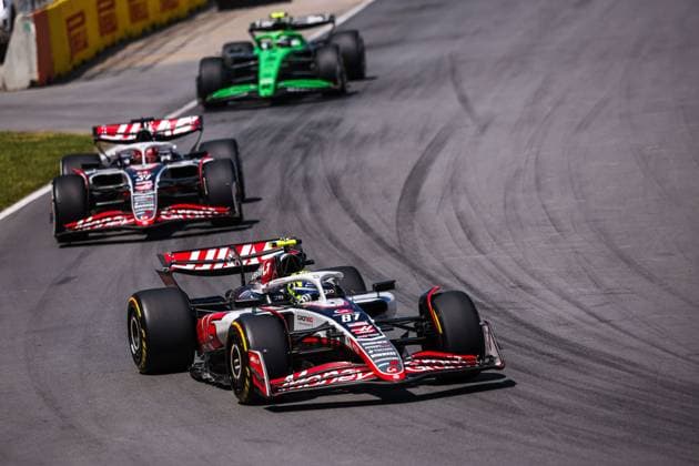 F1 - CANADIAN GRAND PRIX 2025 87 BEARMAN Ollie Oliver (gbr), Haas F1 Team VF-25 Ferrari, action during the Formula 1 Pirelli Grand Prix du Canada 2025, 10th round of the 2025 FIA Formula One World Championship, WM, Weltmeisterschaft from June 14 to 16, 2025 on the Circuit Gilles Villeneuve, in MontrÃ al, Canada - MontrÃ alCanada  Copyright: xEricxAlonsox