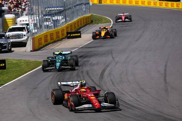 F1 - CANADIAN GRAND PRIX 2025 44 HAMILTON Lewis (gbr), Scuderia Ferrari SF-25, action during the Formula 1 Pirelli Grand Prix du Canada 2025, 10th round of the 2025 FIA Formula One World Championship, WM, Weltmeisterschaft from June 14 to 16, 2025 on the Circuit Gilles Villeneuve, in MontrÃ al, Canada - MontrÃ alCanada  Copyright: xEricxAlonsox