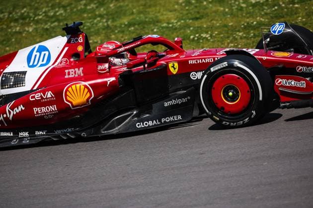 F1 - CANADIAN GRAND PRIX 2025 16 LECLERC Charles (mco), Scuderia Ferrari SF-25, action during the Formula 1 Pirelli Grand Prix du Canada 2025, 10th round of the 2025 FIA Formula One World Championship, WM, Weltmeisterschaft from June 14 to 16, 2025 on the Circuit Gilles Villeneuve, in MontrÃ al, Canada - MontrÃ alCanada  Copyright: xEricxAlonsox