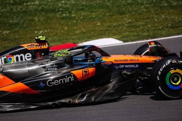 F1 - CANADIAN GRAND PRIX 2025 04 NORRIS Lando (gbr), McLaren F1 Team MCL39, action during the Formula 1 Pirelli Grand Prix du Canada 2025, 10th round of the 2025 FIA Formula One World Championship, WM, Weltmeisterschaft from June 14 to 16, 2025 on the Circuit Gilles Villeneuve, in MontrÃ al, Canada - MontrÃ alCanada  Copyright: xEricxAlonsox