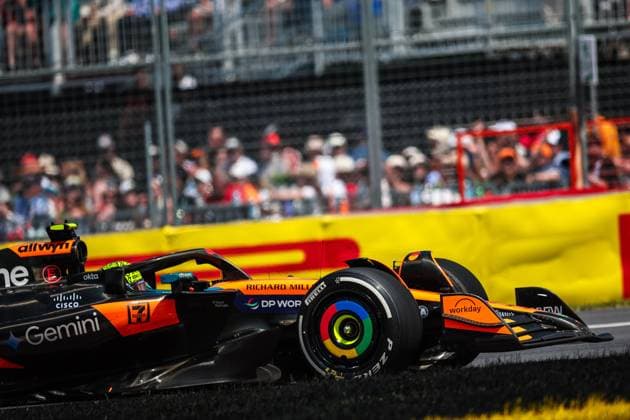F1 - CANADIAN GRAND PRIX 2025 04 NORRIS Lando (gbr), McLaren F1 Team MCL39, action during the Formula 1 Pirelli Grand Prix du Canada 2025, 10th round of the 2025 FIA Formula One World Championship, WM, Weltmeisterschaft from June 14 to 16, 2025 on the Circuit Gilles Villeneuve, in MontrÃ al, Canada - MontrÃ alCanada  Copyright: xEricxAlonsox