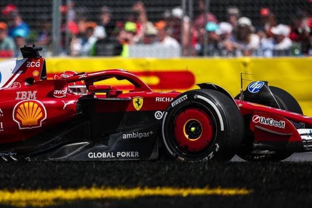 F1 - CANADIAN GRAND PRIX 2025 16 LECLERC Charles (mco), Scuderia Ferrari SF-25, action during the Formula 1 Pirelli Grand Prix du Canada 2025, 10th round of the 2025 FIA Formula One World Championship, WM, Weltmeisterschaft from June 14 to 16, 2025 on the Circuit Gilles Villeneuve, in MontrÃ al, Canada - MontrÃ alCanada  Copyright: xEricxAlonsox