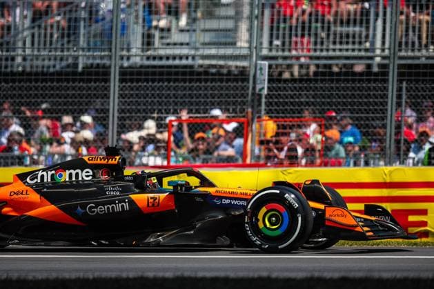 F1 - CANADIAN GRAND PRIX 2025 81 PIASTRI Oscar (aus), McLaren F1 Team MCL39, action during the Formula 1 Pirelli Grand Prix du Canada 2025, 10th round of the 2025 FIA Formula One World Championship, WM, Weltmeisterschaft from June 14 to 16, 2025 on the Circuit Gilles Villeneuve, in MontrÃ al, Canada - MontrÃ alCanada  Copyright: xEricxAlonsox