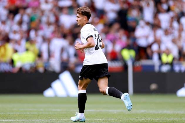 BISCHOF Tom Team Germany UEFA Nations League Finals Match for 3rd place Germany France 0 2 on 08 06 2025 in Stuttgart Copyright: xLacixPerenyix