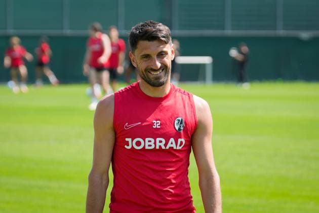 Soccer, Bundesliga, Men, Training SC Freiburg Europa Park Stadion, Sport, Europa Park Stadion, Vincenzo Grifo SC Freiburg, 32 Freiburg Europa Park Stadion Baden Württemberg Germany Copyright: xFINLEYxMÖRCHx