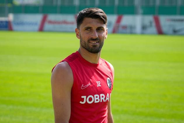 Soccer, Bundesliga, Men, Training SC Freiburg Europa Park Stadion, Sport, Europa Park Stadion, Vincenzo Grifo SC Freiburg, 32 Freiburg Europa Park Stadion Baden Württemberg Germany Copyright: xFINLEYxMÖRCHx