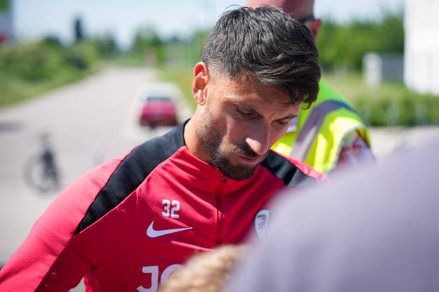 Soccer, Bundesliga, Men, Training SC Freiburg Europa Park Stadion, Sport, Europa Park Stadion, Vincenzo Grifo SC Freiburg, 32 Freiburg Europa Park Stadion Baden Württemberg Germany Copyright: xFINLEYxMÖRCHx