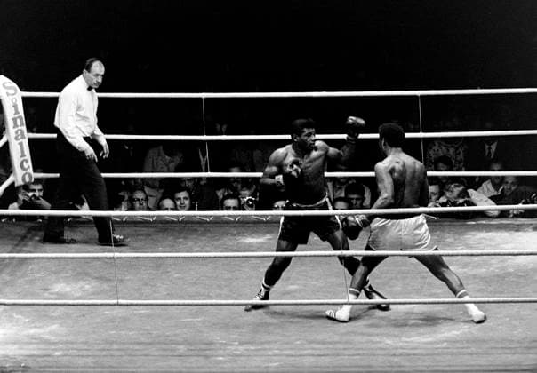 680914 Boxing, World Championships, Floyd Patterson Jimmy Ellis Jimmy Ellis and Floyd Patterson exchange blows  Copyright: BILDBYRAN BB680914BB003