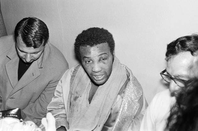 680914 Boxing, World Championship, Floyd Patterson Jimmy Ellis Winner Jimmy Ellis after the match  Copyright: BILDBYRAN BB680914BB013