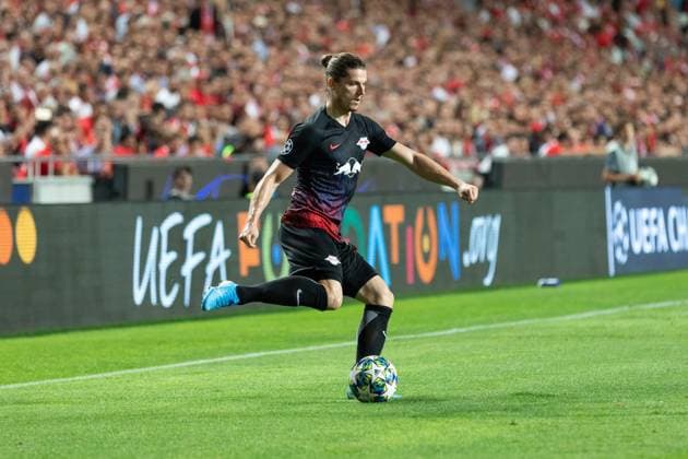 September 17, 2019, Lisbon, Lisbon, Portugal: Leipzig forward from Austria MARCEL SABITZER (7) in action during the game for UEFA Champions League between Benfica and Leipzig at Estadio da Luz Lisbon Portugal - ZUMAs359 20190917_zsp_s359_004 Copyright: xAlexandrexdexSousax