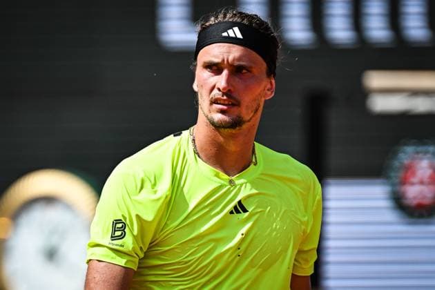 May 31, 2025, Paris, France, France: Alexander ZVEREV of Germany during the seventh day of Roland-Garros 2025, French Open 2025, Grand Slam tennis tournament at Roland-Garros Stadium on May 31, 2025 in Paris, France. Paris France - ZUMAm308 20250531_zsp_m308_056 Copyright: xMatthieuxMirvillex