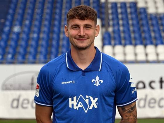 08 07 2025, xjhx, Football 2 Bundesliga, SV Darmstadt 98 photo appointment season 2025 26, Matej Maglica SV Darmstadt 98 2 BL portrait appointment 2025 2026 Darmstadt
