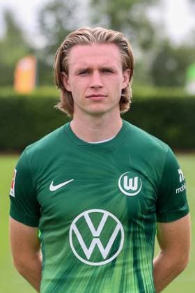 VfL Wolfsburg Photo appointment Wolfsburg, 16 07 2025, Patrick Wimmer VfL Wolfsburg, 1 Bundesliga, Portrait appointment 2025 2026 Wolfsburg