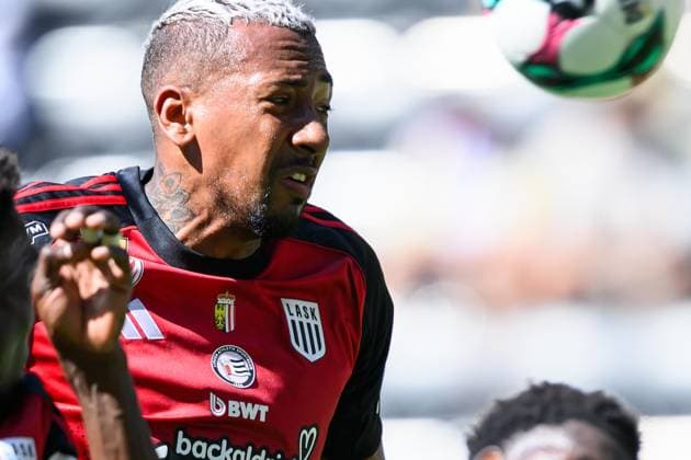SOCCER - LASK vs Union, test match LINZ,AUSTRIA,19.JUL.25 - SOCCER - ADMIRAL Bundesliga, 1. DFL, 1. Deutsche Bundesliga, Linzer ASK vs 1. FC Union Berlin, test match. Image shows Jerome Boateng (LASK).  GEPAxpictures xChristianxMoser
