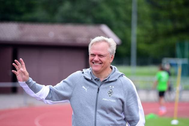 25 07 2025 Rottach Egern Fussball, Herren, Saison 2025 2026, Trainingslager Borussia Moenchengladbach Dr Stefan Stegemann Geschaeftsfuehrer Gladbach DFL regulations prohibit any use of photographs as image sequences and or quasi video Stadion Am Birkenmoos Bayern Germany