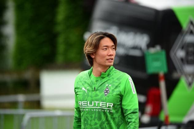 25 07 2025 Rottach Egern Football, Men, Season 2025 2026, Training camp Borussia Moenchengladbach Ko Itakura Gladbach DFL regulations prohibit any use of photographs as image sequences and or quasi video Stadion Am Birkenmoos Bayern Germany