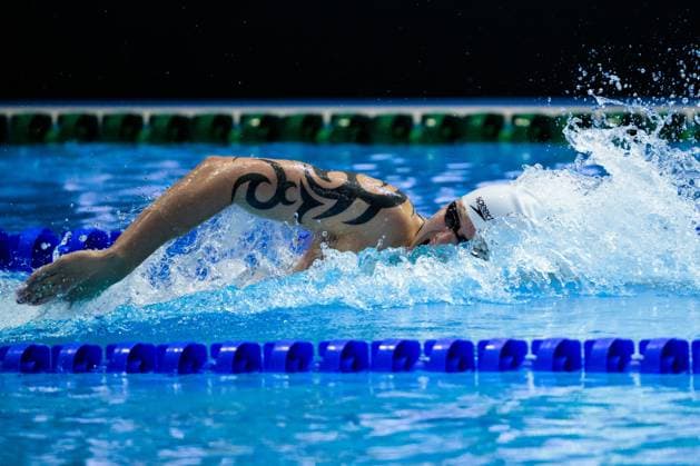 250728 Tomas Koski of Finland competes in men™s 200 meters freestyle swimming heats during day 18 of the World Aquatics Championships on July 28, 2025 in Singapore Photo Joel Marklund BILDBYRAN kod JM JM0711 bbeng simning swimming svomming sim vm vm sim vm 2025 world aquatics championships 2025  Copyright: JOELxMARKLUND BB250728JM059
