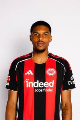 Aurele Amenda - Eintracht Frankfurt, Porträttermin 2025 2026, GER Eintracht Frankfurt, Porträttermin 2025 2026, GER