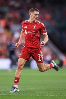 Fußball Vorsaison Freundschaftsspiel Liverpool gegen Athletic Bilbao 4. August 2025 Vorsaison Freundschaftsspiel Liverpool gegen Athletic Bilbao Florian Wirtz von Liverpool Foto Simon Stacpoole Abseits Liverpool UK  Copyright: xSimonxStacpoolexOffside