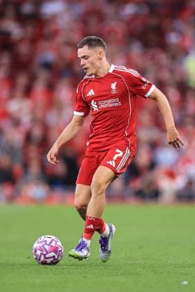 Fußball Vorsaison Freundschaftsspiel Liverpool gegen Athletic Bilbao 4. August 2025 Vorsaison Freundschaftsspiel Liverpool gegen Athletic Bilbao Florian Wirtz von Liverpool Foto Simon Stacpoole Abseits Liverpool UK  Copyright: xSimonxStacpoolexOffside
