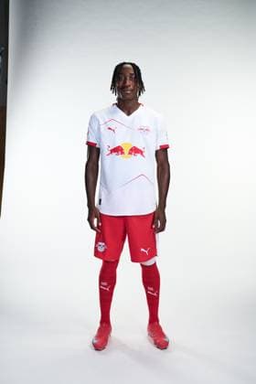 Attention Editorial use free of charge Attention Free of charge for editorial use Yan Diomande RB Leipzig