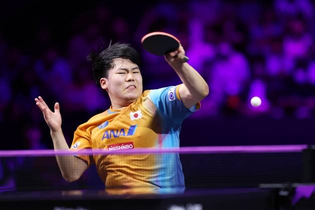 Sora Matsushima (JPN), AUGUST 7, 2025 - Table tennis, Tischtennis : WTT Champions Yokohama 2025 Men s singles round of 32 at Yokohama BUNTAI, Kanagawa, Japan. Noxthirdxpartyxsales  aflo_299624772
