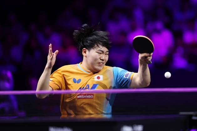 Sora Matsushima (JPN), AUGUST 7, 2025 - Table tennis, Tischtennis : WTT Champions Yokohama 2025 Men s singles round of 32 at Yokohama BUNTAI, Kanagawa, Japan. Noxthirdxpartyxsales  aflo_299624769