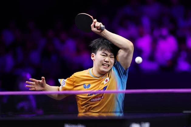Sora Matsushima (JPN), AUGUST 7, 2025 - Table tennis, Tischtennis : WTT Champions Yokohama 2025 Men s singles round of 32 at Yokohama BUNTAI, Kanagawa, Japan. Noxthirdxpartyxsales  aflo_299624770