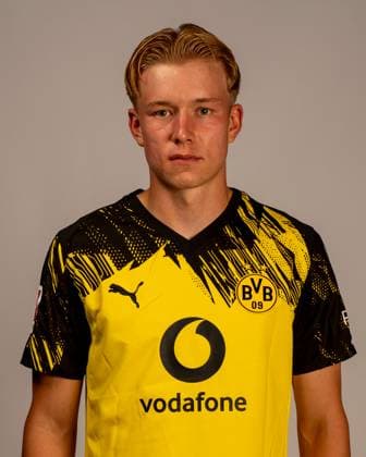 Borussia Dortmund 1 BL, portrait date 2025 2026 Borussia Dortmund 1 BL, portrait date 2025 2026 Daniel Svensson Borussia Dortmund 1 BL, portrait date 2025 2026 Photo Borussia Dortmund Hendrik Deckers via Revierfoto Dortmund Training ground Hohenbuschei North Rhine-Westphalia Germany Poolfoto Borussia Dortmund Hendrik Deck ,EDITORIAL USE ONLY