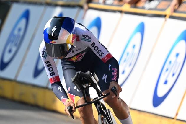 10-08-2025 Tour De Pologne; Tappa 07 Wieliczka - Wieliczka; 2025, Red Bull - Bora Hansgrohe; Sobrero, Matteo; Wieliczka;