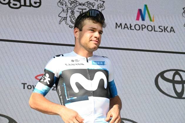 10-08-2025 Tour De Pologne; Tappa 07 Wieliczka - Wieliczka; 2025, Movistar; Milesi, Lorenzo; Wieliczka;