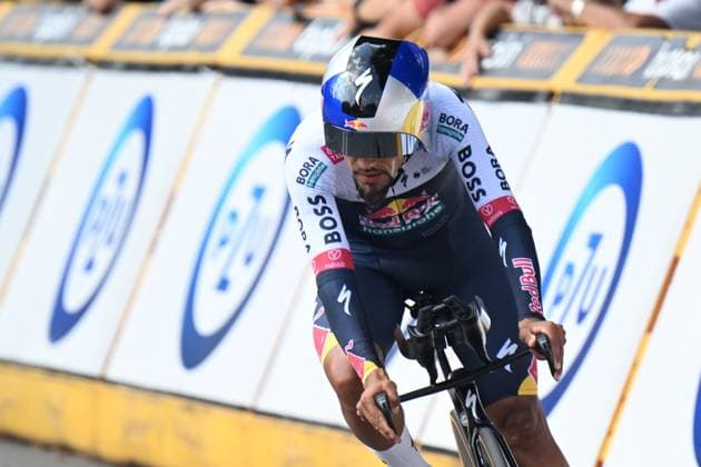 10-08-2025 Tour De Pologne; Tappa 07 Wieliczka - Wieliczka; 2025, Red Bull - Bora Hansgrohe; Martinez Poveda, Daniel Felipe; Wieliczka;